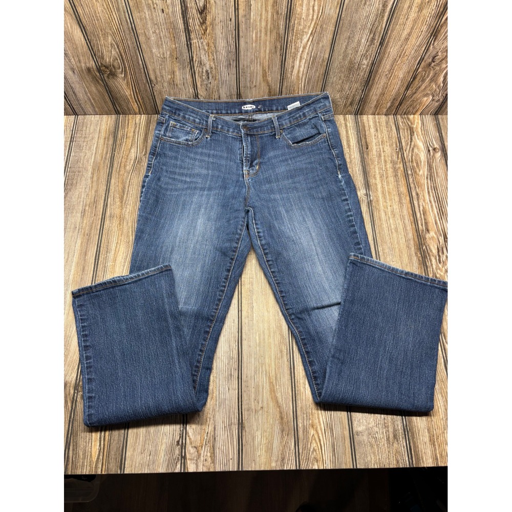 Old Navy Womens Low Rise Bootcut Jeans Blue Medium Wash Denim Size 10